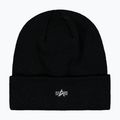Zimná čiapka Alpha Industries Metal Logo Beanie black