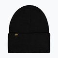 Čiapka Alpha Industries Rubber Logo Beanie black 2