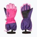 Detské lyžiarske rukavice ZIENER Levio As Minis dark purple