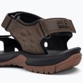 Jack Wolfskin Lakewood Cruise hnedé pánske trekové sandále 4019011 8