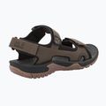Jack Wolfskin Lakewood Cruise hnedé pánske trekové sandále 4019011 13