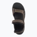 Jack Wolfskin Lakewood Cruise hnedé pánske trekové sandále 4019011 15