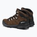 Jack Wolfskin Refugio Texapore Mid brown/phantom pánske trekové topánky 3