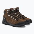 Jack Wolfskin Refugio Texapore Mid brown/phantom pánske trekové topánky 4