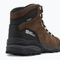 Jack Wolfskin Refugio Texapore Mid brown/phantom pánske trekové topánky 9