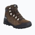 Jack Wolfskin Refugio Texapore Mid brown/phantom pánske trekové topánky 11