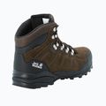 Jack Wolfskin Refugio Texapore Mid brown/phantom pánske trekové topánky 14