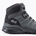 Jack Wolfskin pánske trekové topánky Refugio Texapore Mid grey-black 4049841 7