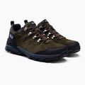 Jack Wolfskin pánske trekové topánky Refugio Texapore Low green/black 4049851 3