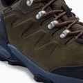 Jack Wolfskin pánske trekové topánky Refugio Texapore Low green/black 4049851 8