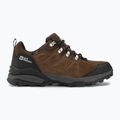 Jack Wolfskin Refugio Texapore Low brown/phantom pánske trekové topánky 2