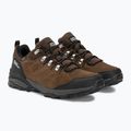 Jack Wolfskin Refugio Texapore Low brown/phantom pánske trekové topánky 4