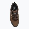 Jack Wolfskin Refugio Texapore Low brown/phantom pánske trekové topánky 6