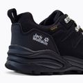 Jack Wolfskin pánske trekové topánky Refugio Texapore Low black 4049851 7