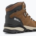 Dámske trekové topánky Jack Wolfskin Refugio Texapore Mid brown/apricot 8