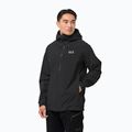 Jack Wolfskin pánska hardshelová bunda Highest Peak black 1115131_6000