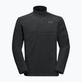 Jack Wolfskin pánska fleecová mikina Gecko black 1709521_6000