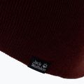 Zimná čiapka Jack Wolfskin Rib bordová 1903891 3
