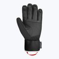 Lyžiarske rukavice Reusch Mastery black/white/fire red 4