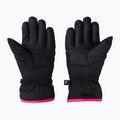 Detské lyžiarske rukavice Reusch Alan black/pink 6/61/115 2