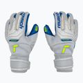 Reusch Attrakt Fusion Guardian sivé brankárske rukavice 527985