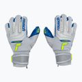 Detské brankárske rukavice Reusch Attrakt Fusion Finger Support Guardian sivé 527294 3