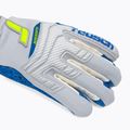 Detské brankárske rukavice Reusch Attrakt Fusion Finger Support Guardian sivé 527294 5