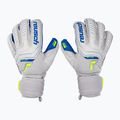 Reusch Attrakt Gold Evolution Cut šedé brankárske rukavice 5270139-6006