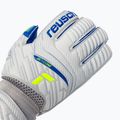 Detské brankárske rukavice Reusch Attrakt Silver Roll Finger Junior sivé 5272217 3