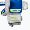 Detské brankárske rukavice Reusch Attrakt Silver Roll Finger Junior sivé 5272217 4