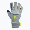 Reusch Attrakt Gold X Evolution Cut Finger Support Brankárske rukavice sivé 5270950 6