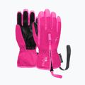 Detské lyžiarske rukavice Reusch Ben fuchsia purple/knockout pink 2