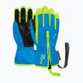 Detské lyžiarske rukavice Reusch Ben brilliant blue/safety yellow 2