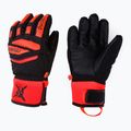 Detské lyžiarske rukavice Reusch Worldcup Warrior Prime R-Tex XT black/red 62/71/244
