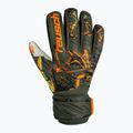 Reusch Attrakt Grip Finger Support Brankárske rukavice zeleno-oranžové 5371-5556 5