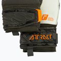 Reusch Attrakt Grip Finger Support Brankárske rukavice zeleno-oranžové 5371-5556 3