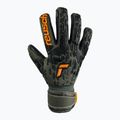 Reusch Attrakt Freegel Strieborné zeleno-oranžové brankárske rukavice 5