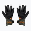 Reusch Attrakt Freegel Strieborné zeleno-oranžové brankárske rukavice 2