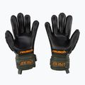 Reusch Attrakt Freegel Silver Finger Support Juniorské brankárske rukavice čierno-zelené 5372030-5555 2