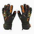 Brankárske rukavice Reusch Attrakt Gold X Junior zeleno-čierne 5372055-5555