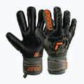 Reusch Attrakt Freegel Silver Junior brankárske rukavice čierno-zelené 5372035-5555 4