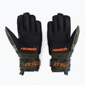 Detské brankárske rukavice Reusch Attrakt Silver Junior zelené 537215-5555 2