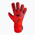 Detské brankárske rukavice Reusch Attrakt Grip Evolution Finger Support Junior červené 5372820-3333 4