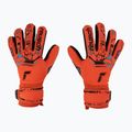 Detské brankárske rukavice Reusch Attrakt Grip Evolution Finger Support Junior červené 5372820-3333