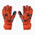 Detské brankárske rukavice Reusch Attrakt Silver Roll Finger Junior Red 5372217-3333