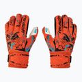 Detské brankárske rukavice Reusch Attrakt Solid Finger Support Junior červené 5372510-3334