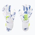 Detské brankárske rukavice Reusch Pure Contact Silver Junior biele 5372200-1089