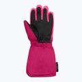 Detské lyžiarske rukavice Reusch Tom fuchs purp/knockout pink 3