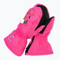 Detské lyžiarske rukavice Reusch Sweety Mitten pink unicorn