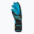 Brankárske rukavice Reusch Attrakt Aqua Finger Support black/gold/aqua 4